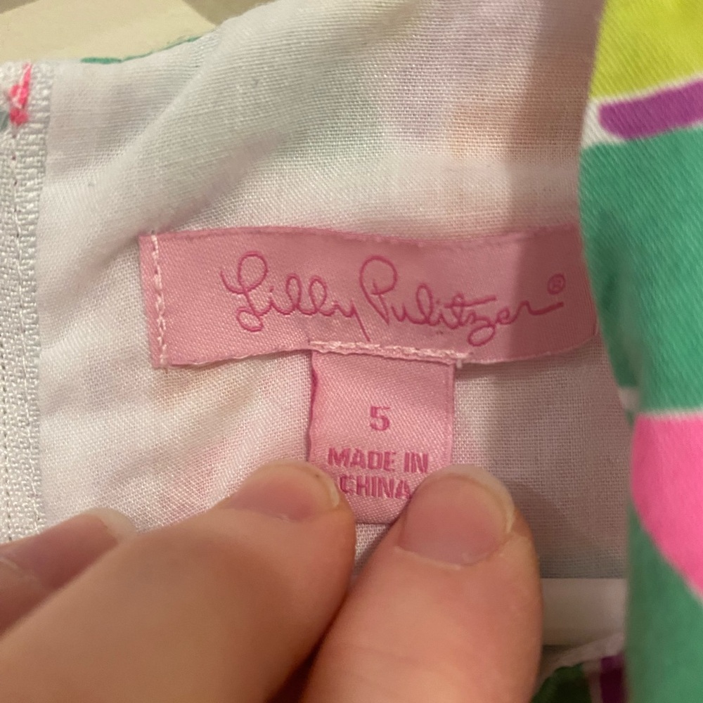 Lilly Pulitzer Multicolor Floral Dress - Picture 3 of 3